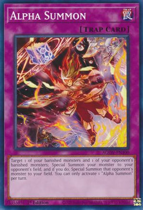 Alpha Summon (Common / Short Print) [AGOV-EN100] 1st Edition