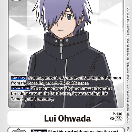 Lui Ohwada [P-130] (NYCC 2023 Demo Deck) [Promotional Cards]