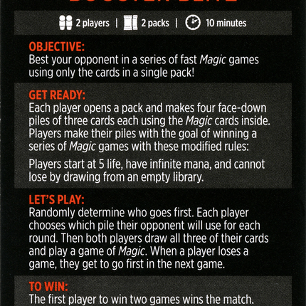 Booster Blitz [Zendikar Rising Minigames]