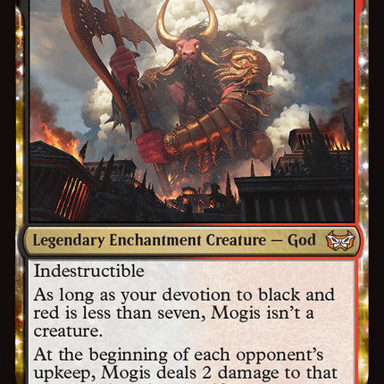 Mogis, God of Slaughter [Duskmourn: House of Horror Commander]