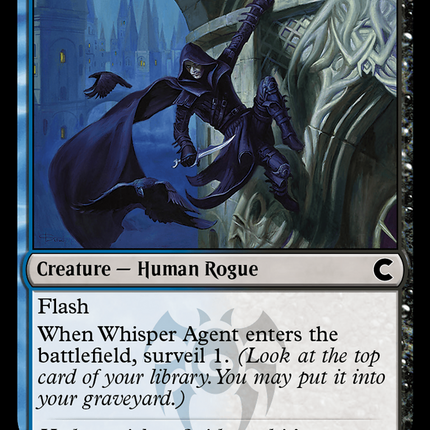 Whisper Agent [Ravnica: Clue Edition]