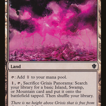 Grixis Panorama [Commander 2013]