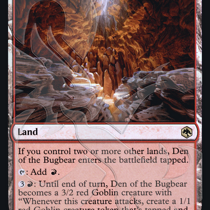 Den of the Bugbear [Adventures in the Forgotten Realms Promos] Foil