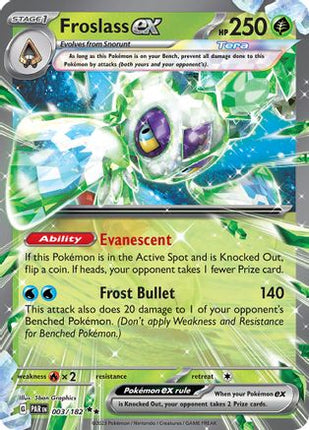 Froslass ex - 003/182 [SV04: Paradox Rift] Holofoil