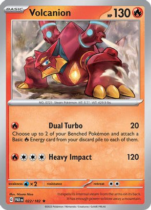 Volcanion - 22/null [SV04: Paradox Rift] Reverse Holofoil