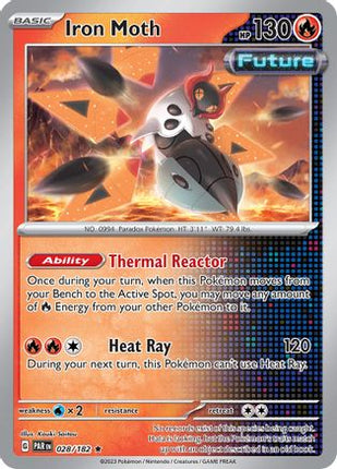 Iron Moth - 028/182 [SV04: Paradox Rift] Reverse Holofoil