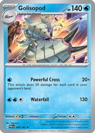 Golisopod - 49/null [SV04: Paradox Rift] Reverse Holofoil