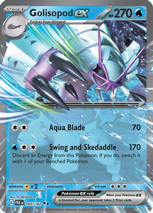 Golisopod ex - 050/182 [SV04: Paradox Rift] Holofoil