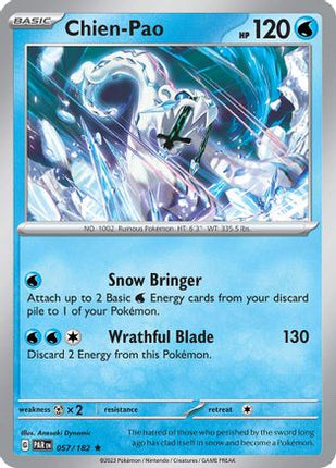 Chien-Pao - 57/null [SV04: Paradox Rift] Reverse Holofoil