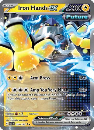Iron Hands ex - 070/182 [SV04: Paradox Rift] Holofoil