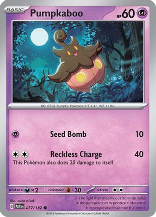 Pumpkaboo - 77/null [SV04: Paradox Rift] Reverse Holofoil