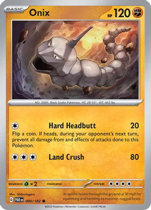Onix - 90/null [SV04: Paradox Rift] Reverse Holofoil