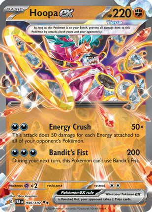 Hoopa ex - 98/null [SV04: Paradox Rift] Holofoil