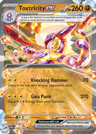 Toxtricity ex - 100/null [SV04: Paradox Rift] Holofoil
