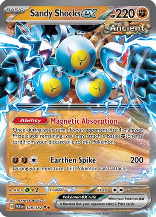 Sandy Shocks ex - 108/182 [SV04: Paradox Rift] Holofoil