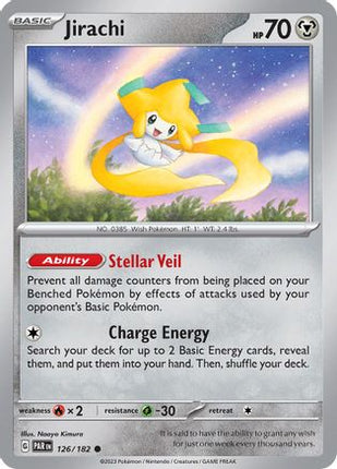 Jirachi - 126/null [SV04: Paradox Rift] Reverse Holofoil