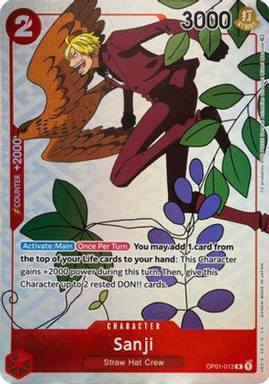 Sanji (Gift Collection 2023) (OP01-013) - One Piece Promotion Cards Foil