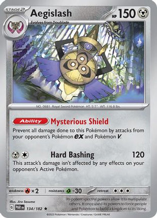 Aegislash - 134/182 [SV04: Paradox Rift] Reverse Holofoil
