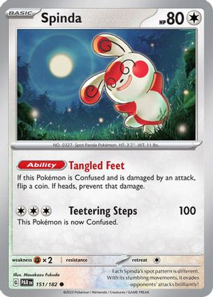 Spinda - 151/null [SV04: Paradox Rift]