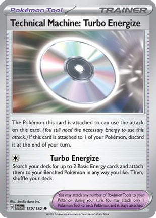 Technical Machine: Turbo Energize - 179/null [SV04: Paradox Rift] Reverse Holofoil