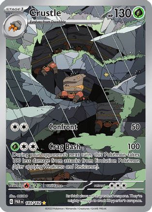 Crustle - 183/182 [SV04: Paradox Rift] Holofoil