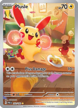 Plusle - 193/182 [SV04: Paradox Rift] Holofoil