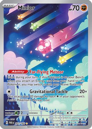 Minior - 201/182 [SV04: Paradox Rift] Holofoil