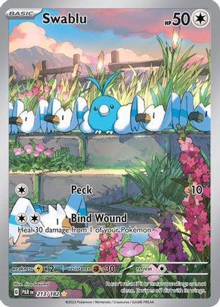 Swablu - 213/182 [SV04: Paradox Rift] Holofoil