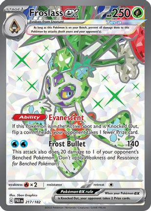 Froslass ex - 217/182 [SV04: Paradox Rift] Holofoil