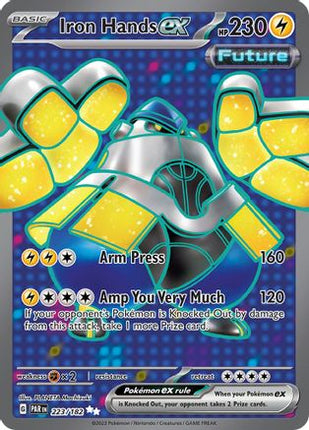 Iron Hands ex - 223/182 [SV04: Paradox Rift] Holofoil