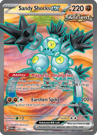 Sandy Shocks ex - 228/182 [SV04: Paradox Rift] Holofoil