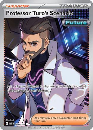 Professor Turo's Scenario - 240/182 [SV04: Paradox Rift] Holofoil