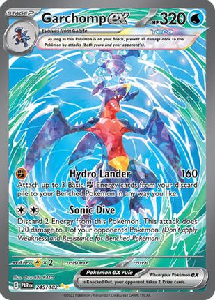 Garchomp ex - 245/182 [SV04: Paradox Rift] Holofoil