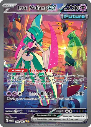 Iron Valiant ex - 249/182 [SV04: Paradox Rift] Holofoil