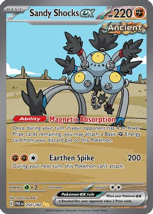 Sandy Shocks ex - 250/182 [SV04: Paradox Rift] Holofoil