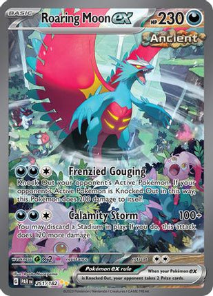 Roaring Moon ex - 251/182 [SV04: Paradox Rift] Holofoil