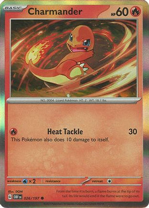 Charmander - 026/197 [Miscellaneous Cards & Products] Holofoil