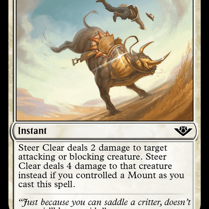 Steer Clear [Outlaws of Thunder Junction] Foil