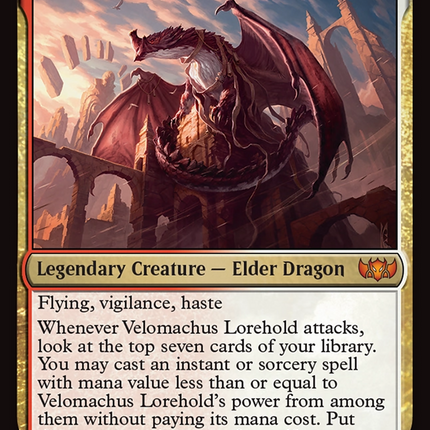 Velomachus Lorehold [Commander: Tarkir: Dragonstorm]