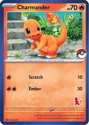 Charmander (Blue Border) - null/null [My First Battle]