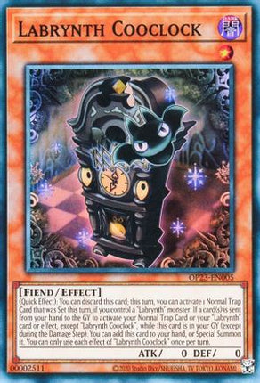 Labrynth Cooclock [OP23-EN005] Super Rare Unlimited