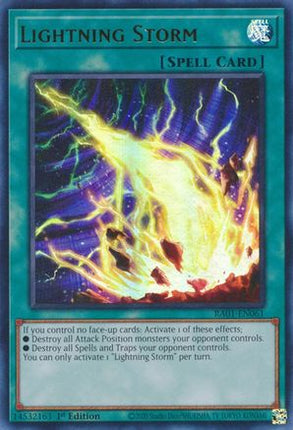 Lightning Storm (UR) (Ultra Rare) [RA01-EN061] 1st Edition