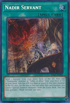 Nadir Servant (Secret Rare)  [RA01-EN062] 1st Edition