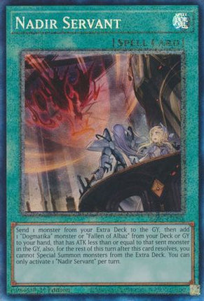 Nadir Servant (PCR) (Prismatic Collector's Rare) [RA01-EN062] 1st Edition