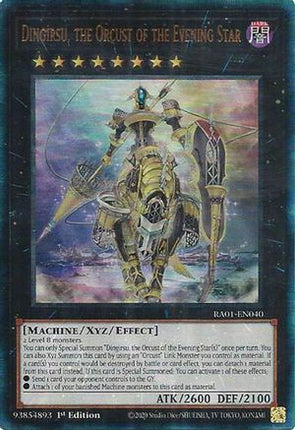 Dingirsu, the Orcust of the Evening Star (PUR) (Prismatic Ultimate Rare) [RA01-EN040] 1st Edition