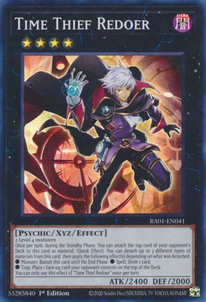 Time Thief Redoer (Super Rare) [RA01-EN041] 1st Edition