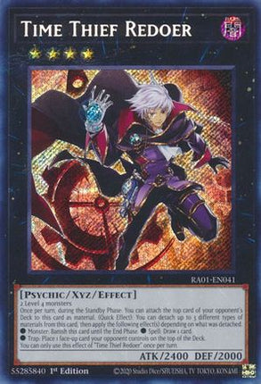 Time Thief Redoer (Secret Rare)  [RA01-EN041] 1st Edition