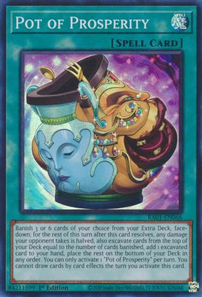 Pot of Prosperity (Super Rare) [RA01-EN066] 1st Edition