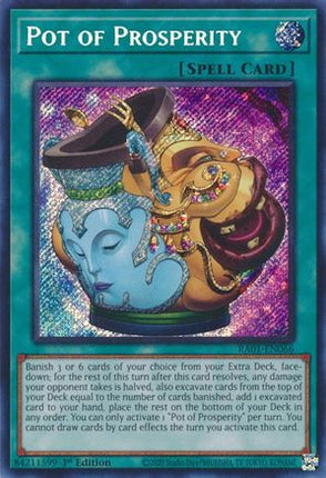 Pot of Prosperity (Secret Rare)  [RA01-EN066] 1st Edition