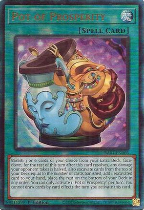 Pot of Prosperity (PUR) (Prismatic Ultimate Rare) [RA01-EN066] 1st Edition